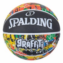 Ballon de basket Spalding Rainbow Graffiti Noir