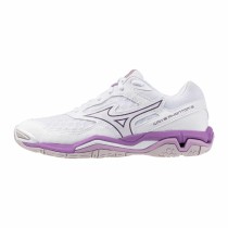 Sports Trainers for Women Mizuno Wave Phantom 3 White Lady Handball