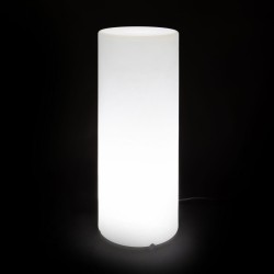 Lampadaire Yaiza Blanc Polyéthylène ABS 30 x 30 x 75 cm