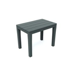 Bench IPAE Progarden Black Resin (38,5 x 60 x 45 cm)