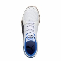 Chaussures de Futsal pour Adultes Puma Pressing Iv Blanc Bleu