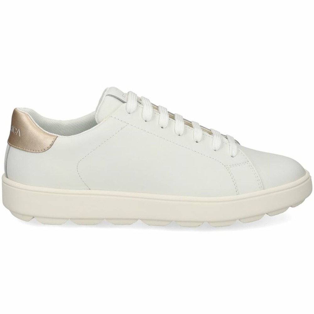 Baskets Casual pour Femme Geox Spherica Ecub-1 Blanc