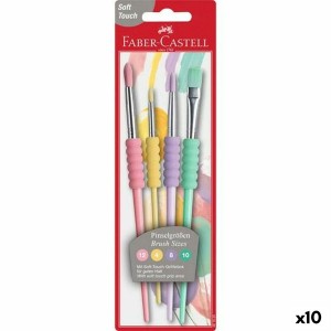 Pinsel Faber-Castell 4 Stücke Kuchen (10 Stück)