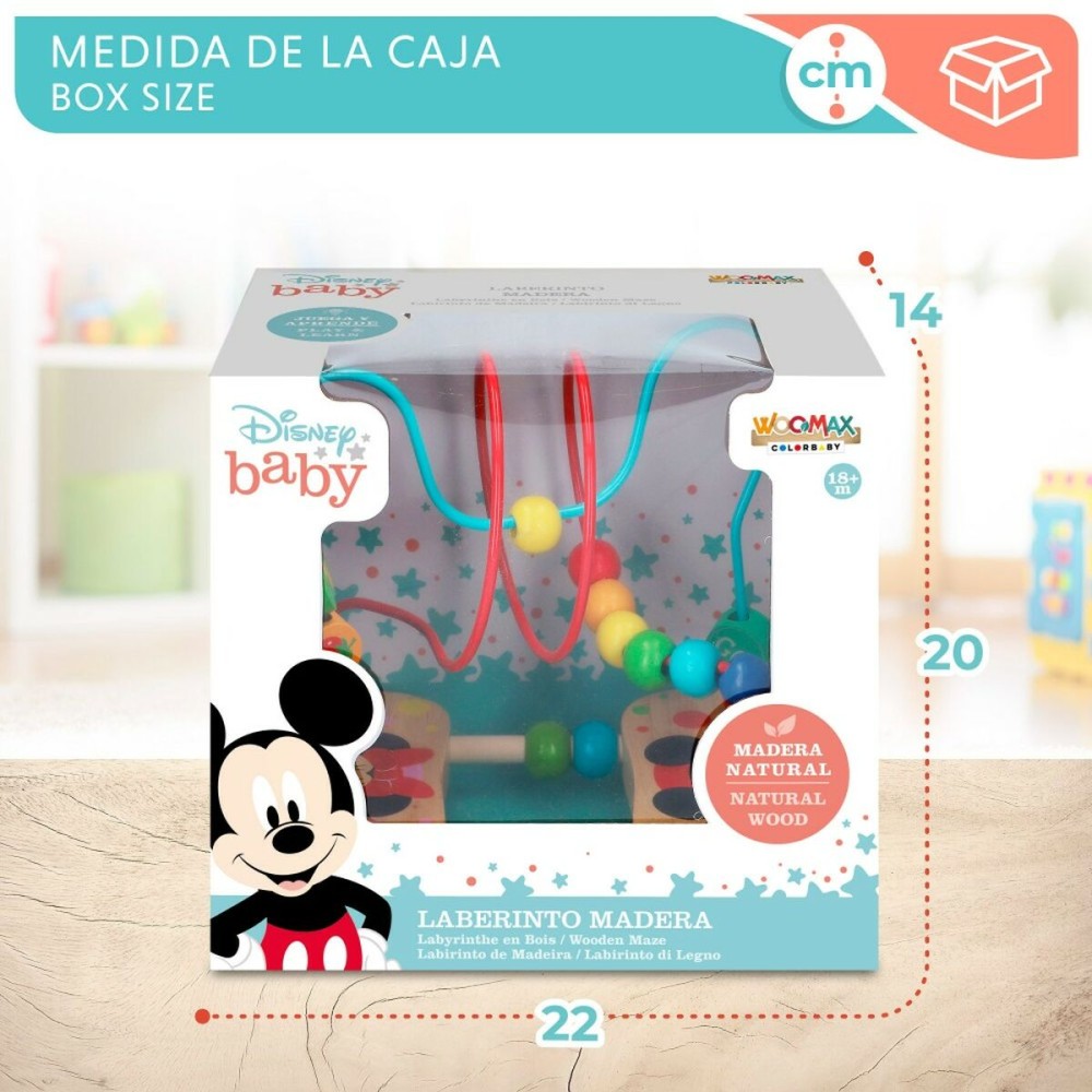 Activity centre Disney 4 Units 21,5 x 18,5 x 13,5 cm