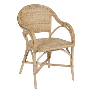 Dining Chair Natural Rattan 55 X 60 X 84 CM