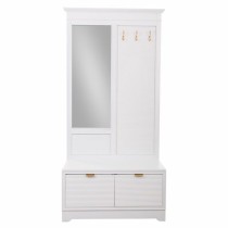 Hall Table with Drawers Alexandra House Living Golden MDF Wood 7 x 190 x 95 cm