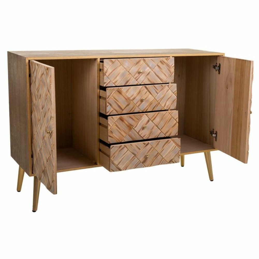 Anrichte Alexandra House Living Braun Paulonia-Holz 40 x 81 x 120 cm