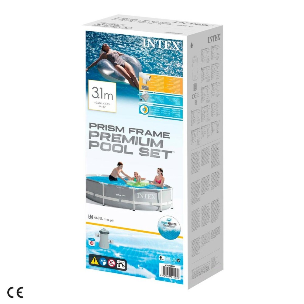 Piscine Démontable Intex Prism Frame 26702NP 305 x 76 x 305 cm