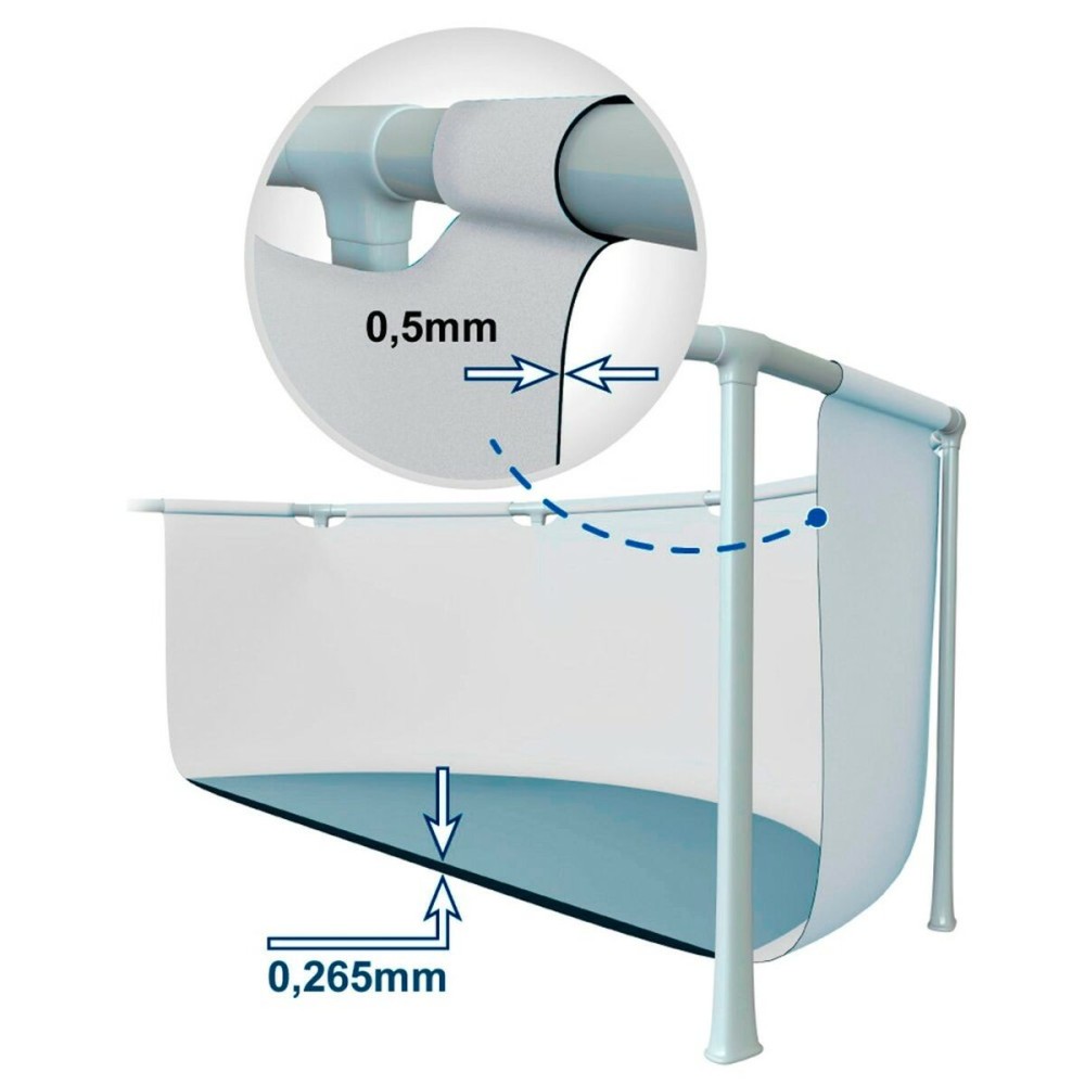 Schwimmbad Abnehmbar Intex Prism Frame 26702NP 305 x 76 x 305 cm