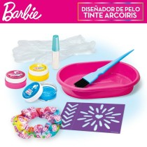 Friseur Set Barbie Rainbow Tie 15,5 x 10,5 x 2,5 cm Haar mit Strähnchen Bunt