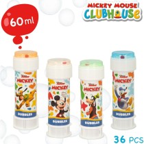 Pompe à bulle Mickey Mouse 60 ml 3,8 x 11,5 x 3,8 cm (216 Unités)