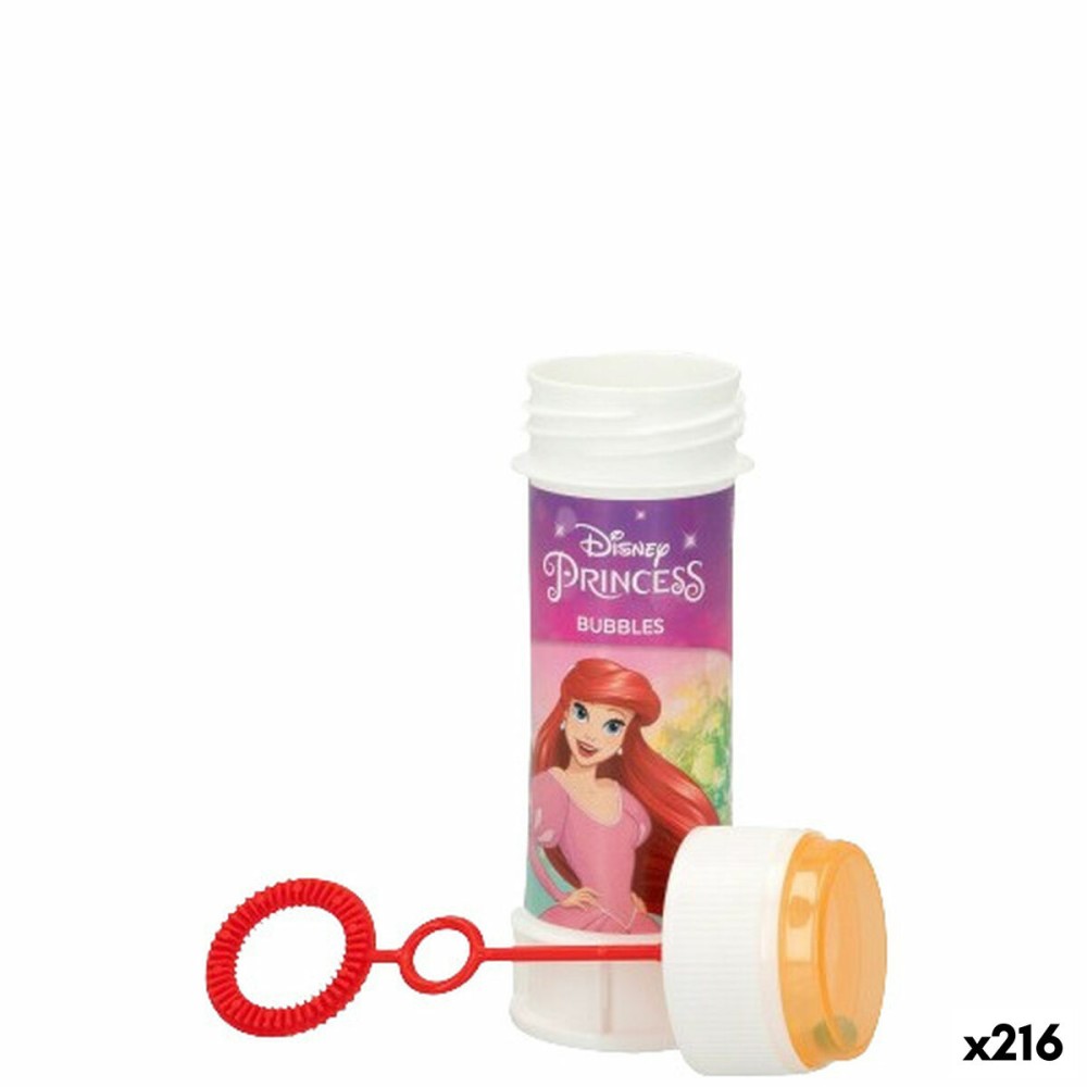 Pompe à bulle Disney Princess 60 ml 3,8 x 11,5 x 3,8 cm (216 Unités)