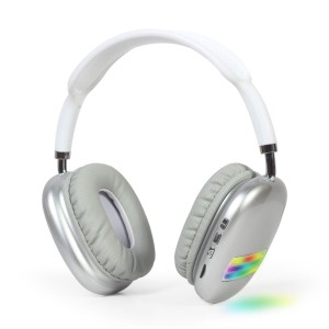 Headphones with Microphone GEMBIRD BHP-LED-02-W