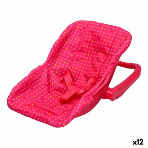 Chaise pour poupées Colorbaby 25 x 25 x 36,5 cm Rose 12 Unités