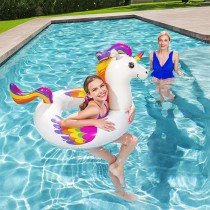 Bestway Aufblasbarer Schwimmreifen Einhorn 119x91 cm +10 Jahre Strand und Pool 36159