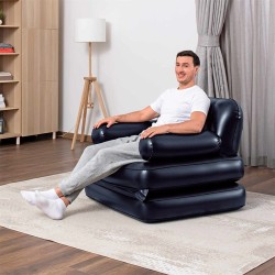 Fauteuil gonflable Bestway 191 x 38 x 25 cm Noir