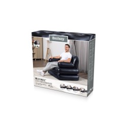 Inflatable Armchair Bestway 191 x 38 x 25 cm Black