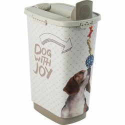 Cat Feeder Rotho Beige Plastic