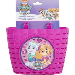 Panier enfant pour vélo The Paw Patrol Rose