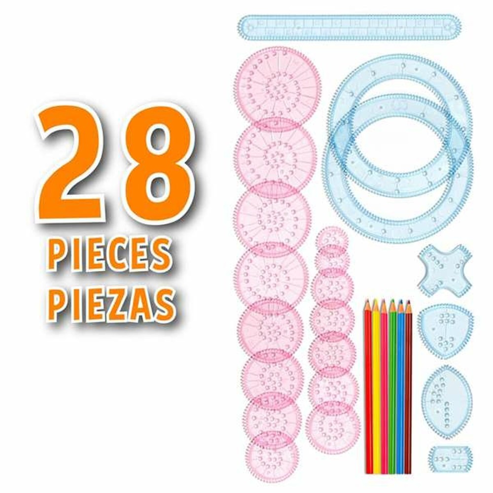 Kit de Dessin Moltó Graphics 28 Pièces