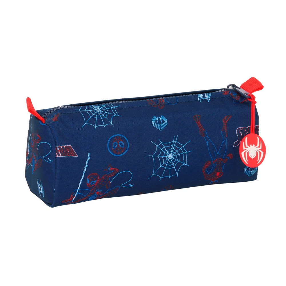 Holdall Spider-Man Neon Navy Blue 21 x 8 x 7 cm