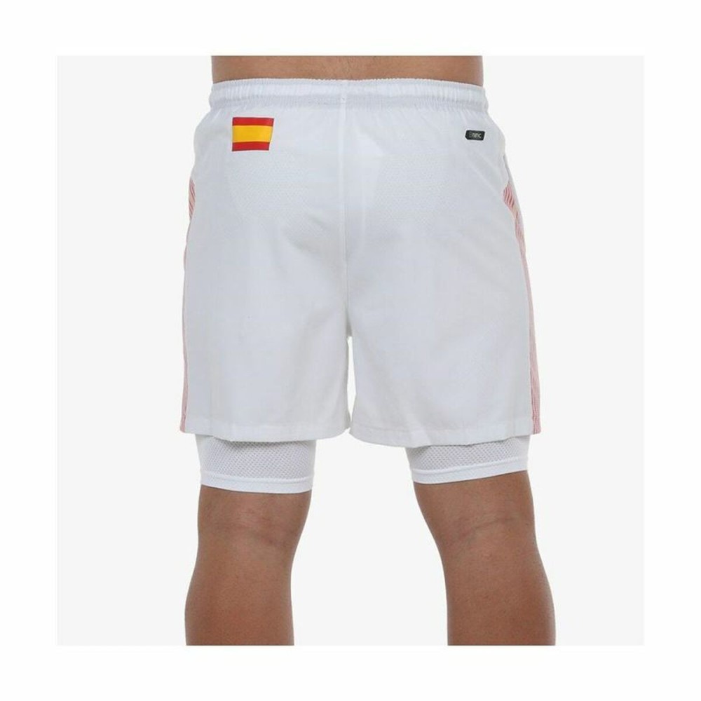 Short de Sport Bullpadel Elato Blanc