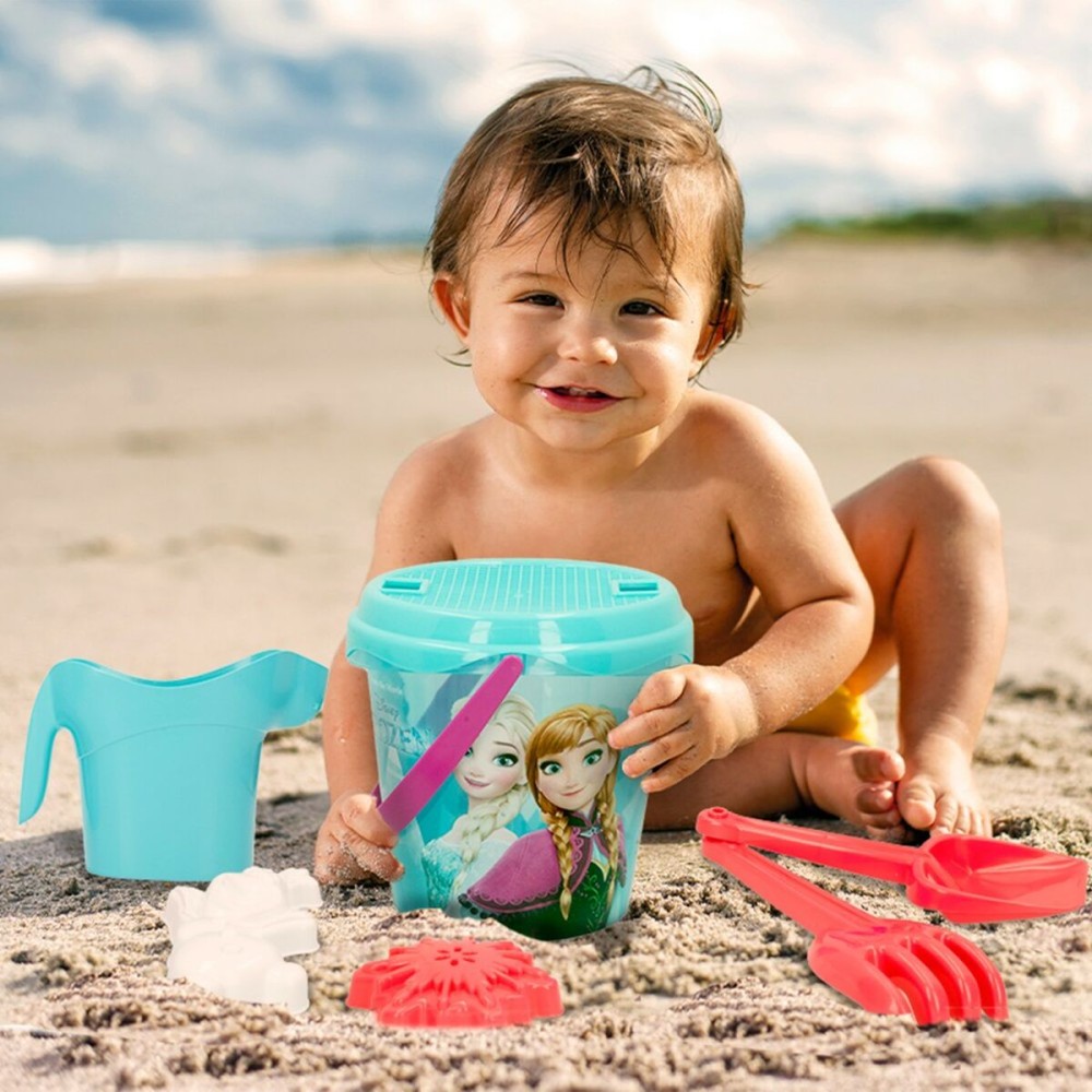 Set de jouets de plage Frozen 18 x 16 x 18 cm (12 Unités)