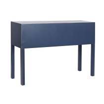 Bureau DKD Home Decor Bleu Doré Métal Pin Bois MDF 110 x 35 x 78 cm