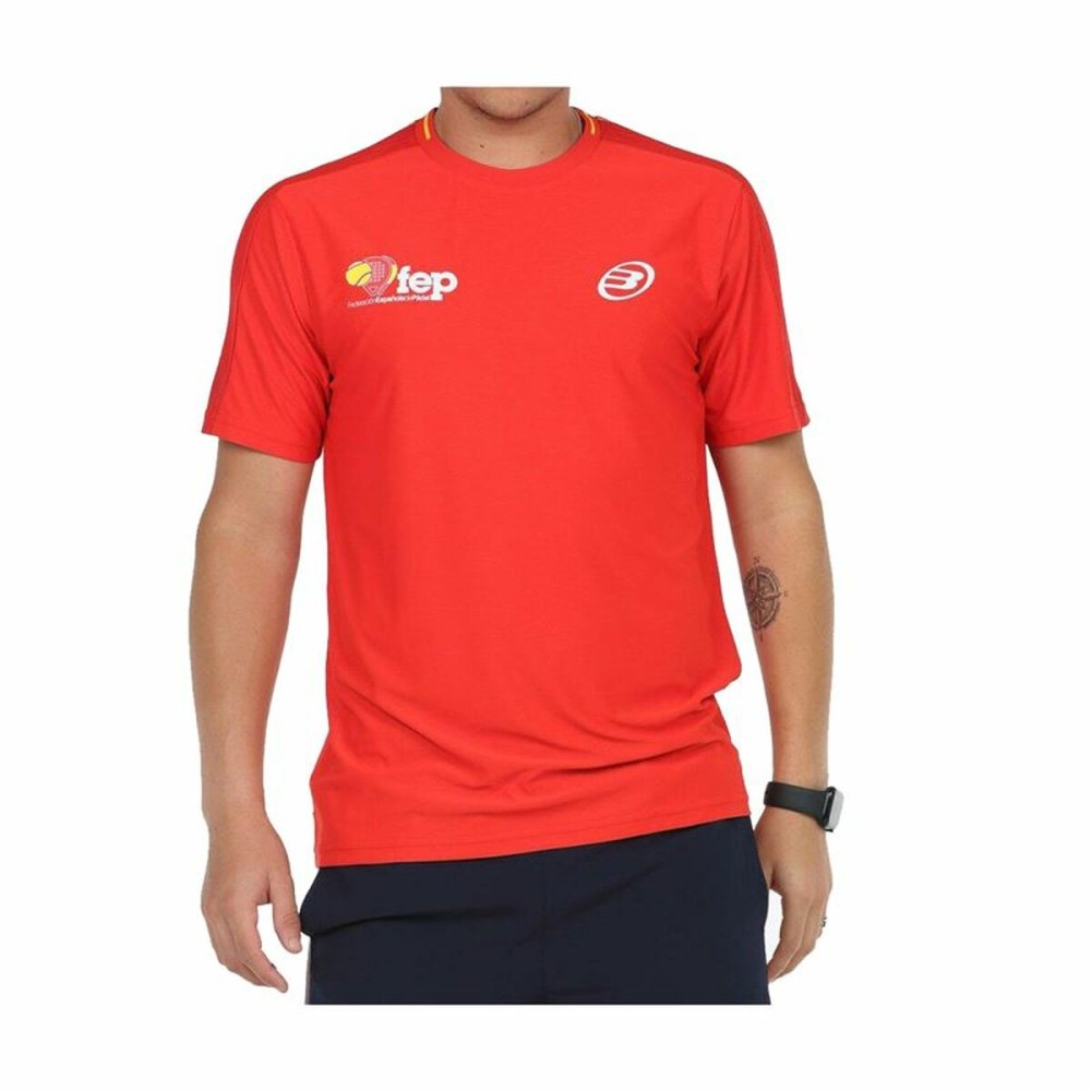 T-shirt à manches courtes homme Bullpadel Exudo  Rouge