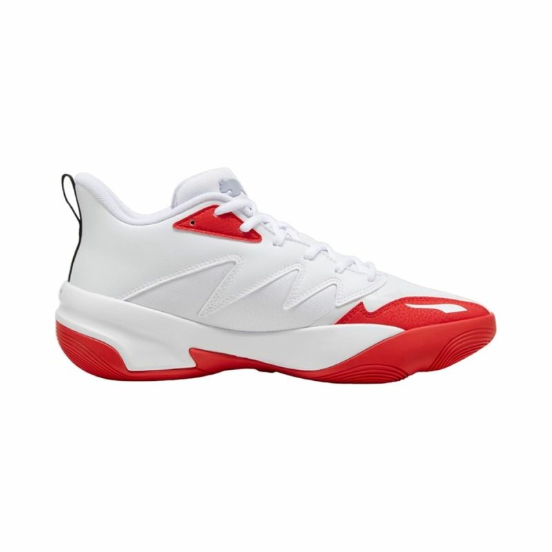 Chaussures de Basket-Ball pour Adultes Puma Genetics Blanc