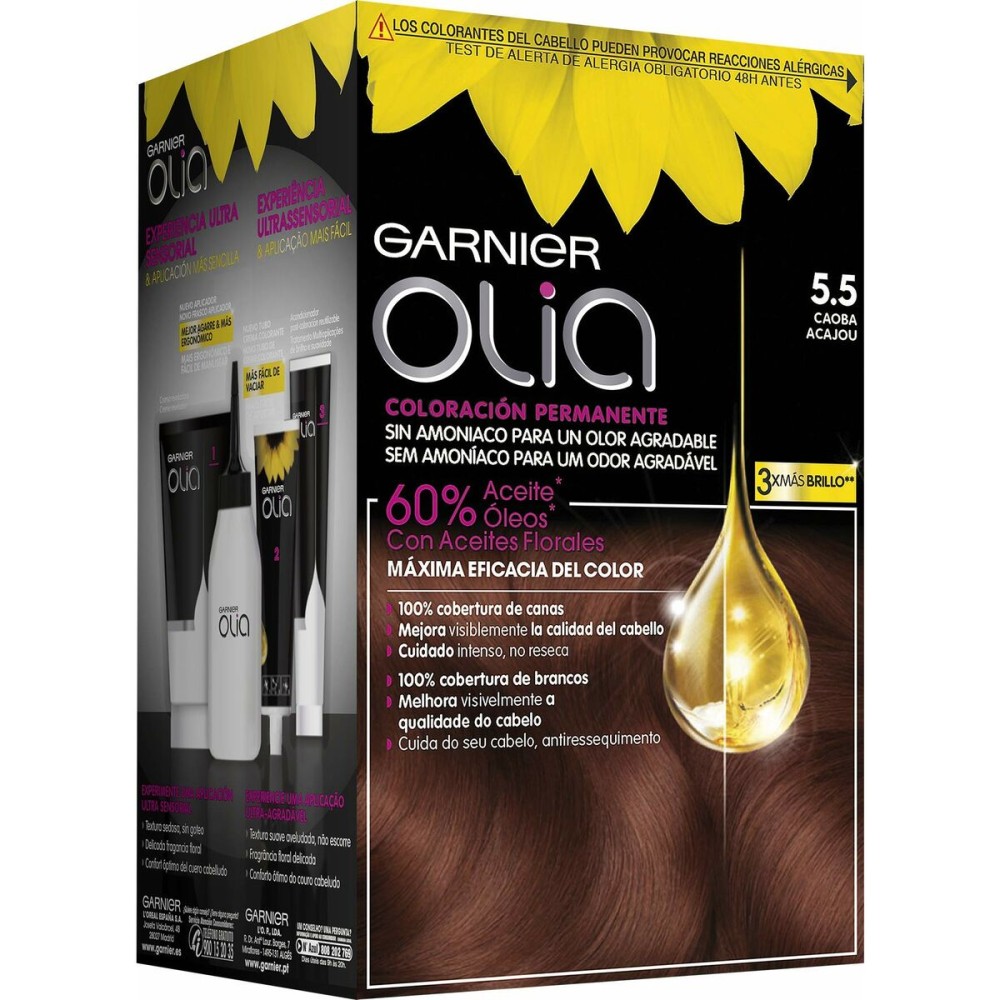 Teinture sans ammoniaque Olia Garnier 3600541234826