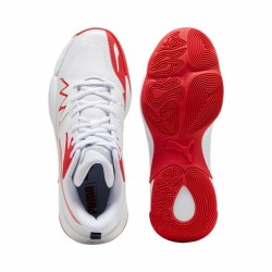 Chaussures de Basket-Ball pour Adultes Puma Genetics Blanc