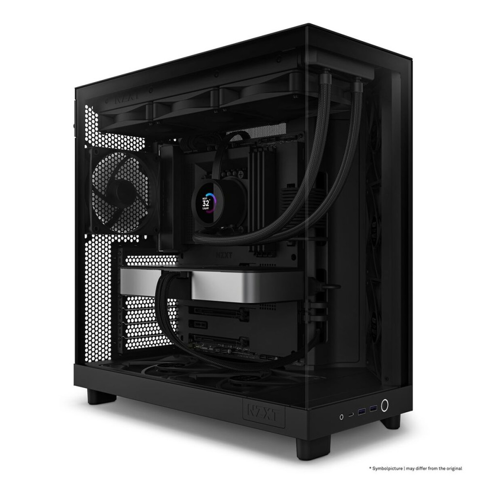 ATX Semi-Tower Gehäuse NZXT H6 Air Flow Schwarz