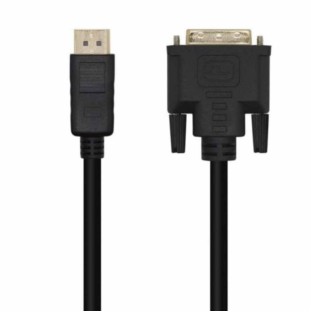 DisplayPort to DVI Cable Aisens A125-0463 Black 3 m