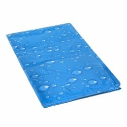 Tapis de Refroidissement pour Animaux de Compagnie Petitto Bleu