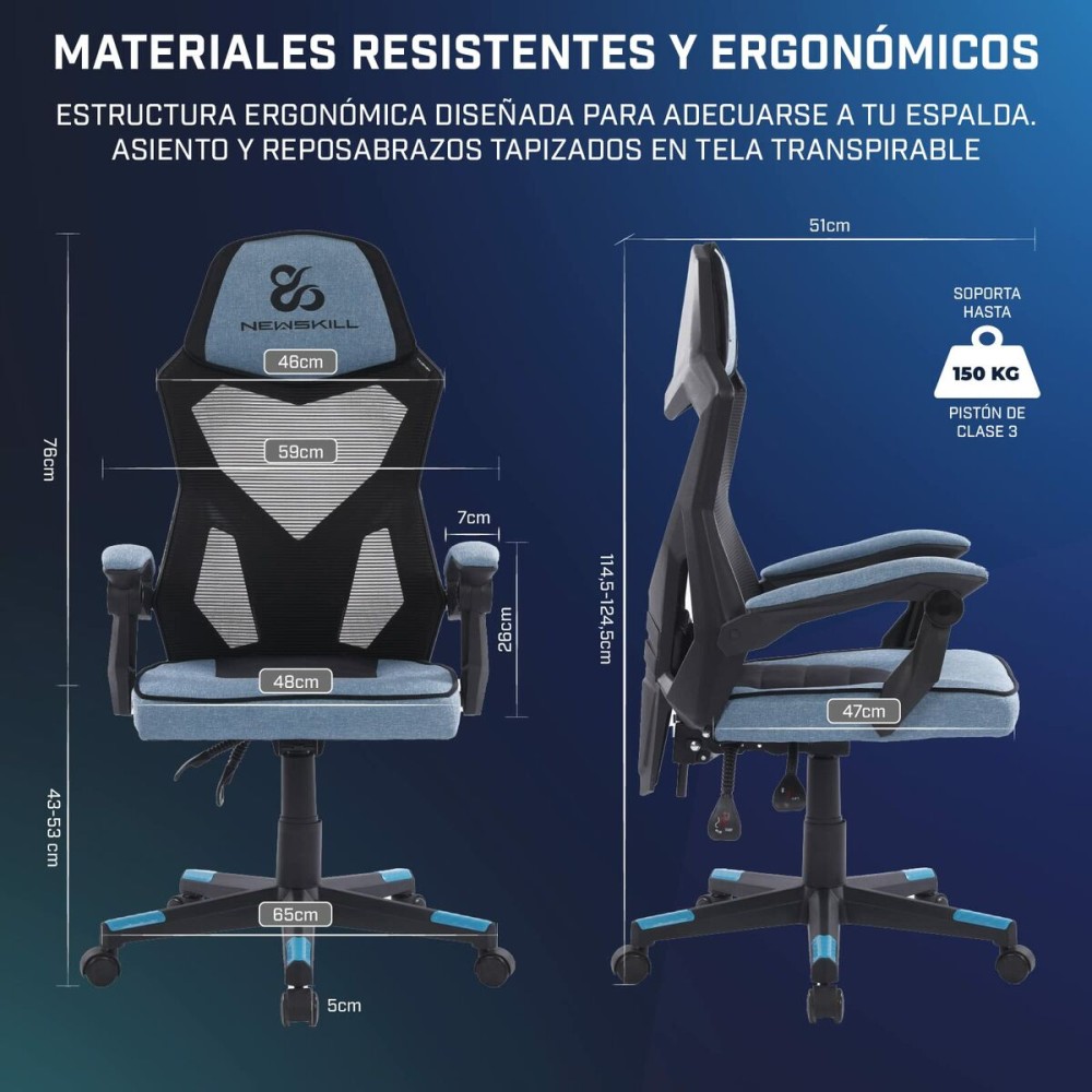 Gaming Chair Newskill Eros Blue