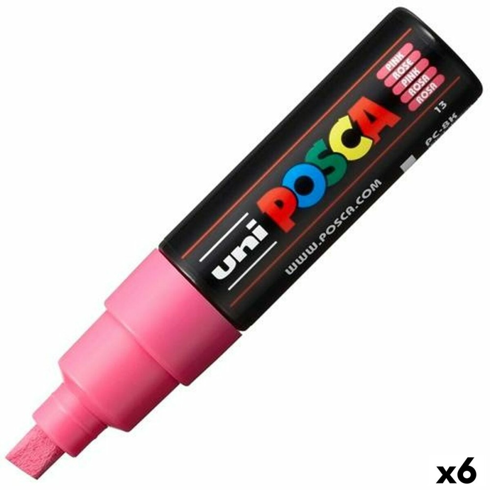 Marker POSCA PC-8K Rosa (6 Stück)