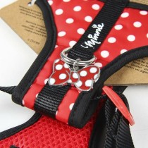 Dog Harness Minnie Mouse Red