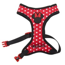 Dog Harness Minnie Mouse Red