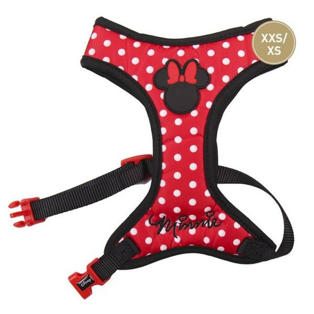 Harnais pour Chien Minnie Mouse Rouge