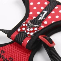 Dog Harness Minnie Mouse Red