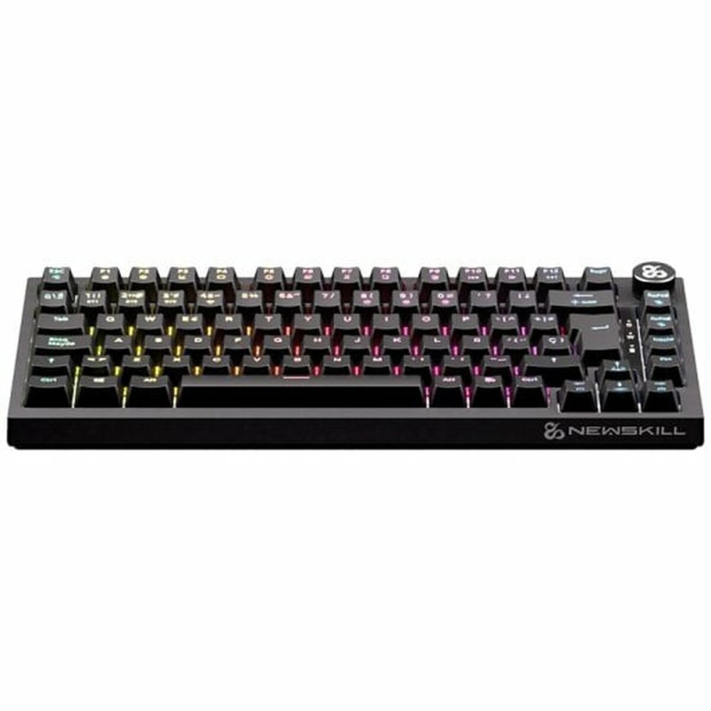 Drahtlose Tastatur Newskill Schwarz Qwerty Spanisch