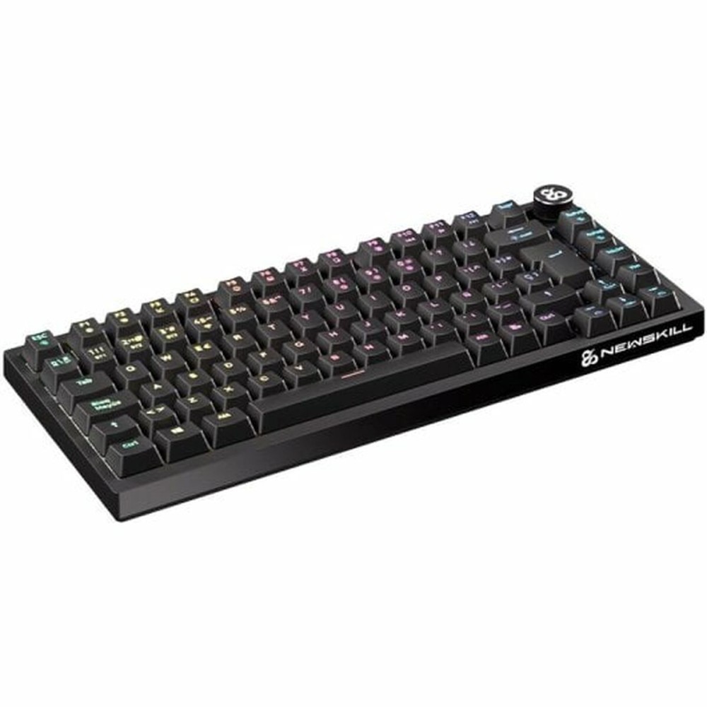 Clavier sans fil Newskill Noir Espagnol Qwerty