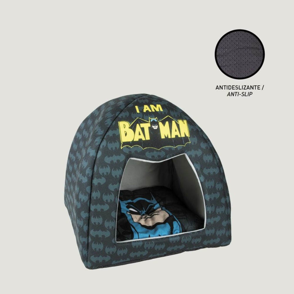 Hundebett Batman Schwarz Polyester