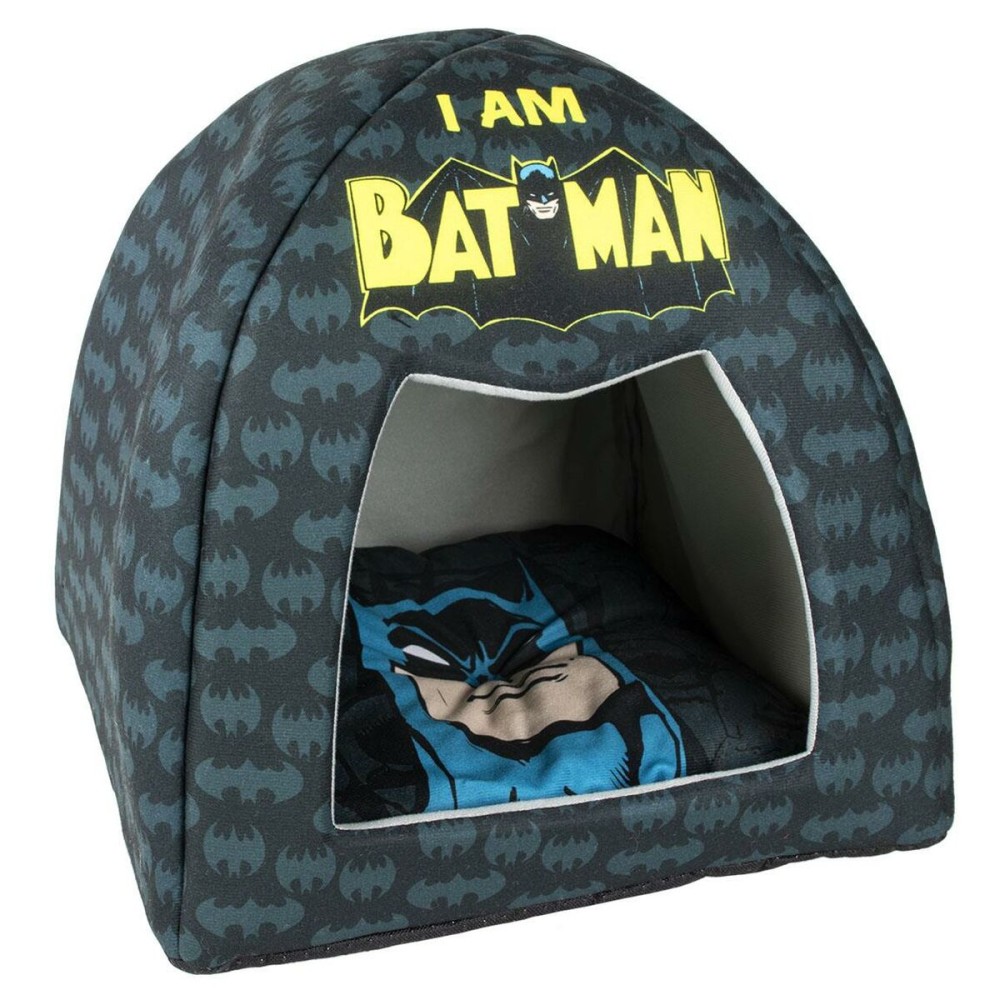 Hundebett Batman Schwarz Polyester