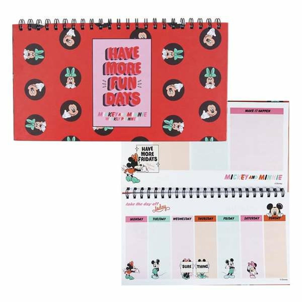 Weekly Planner Minnie Mouse Notepad