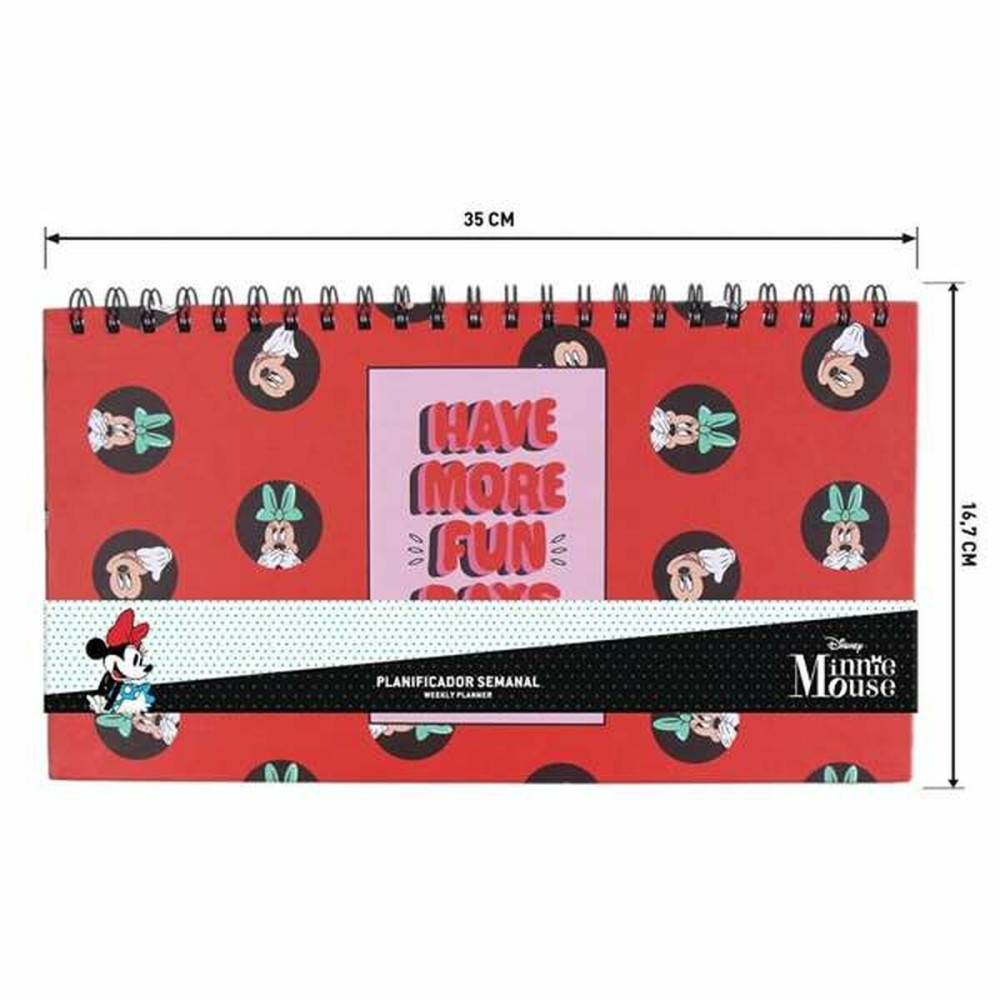 Planificateur hebdomadaire Minnie Mouse Bloc