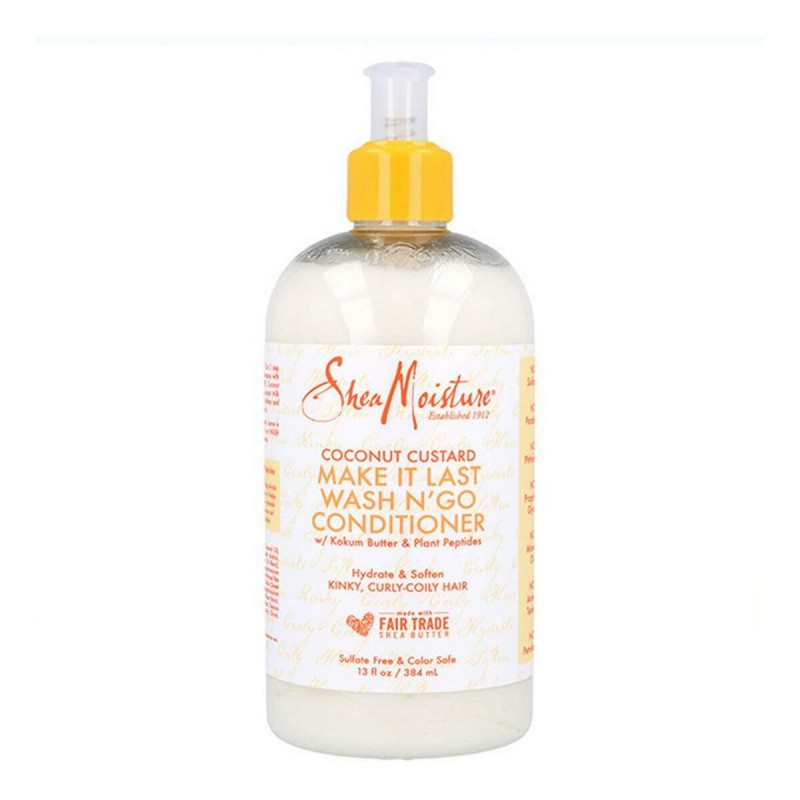 Conditioner Shea Moisture Coconut Custard Wash N'Go Shea Moisture (384 ml)