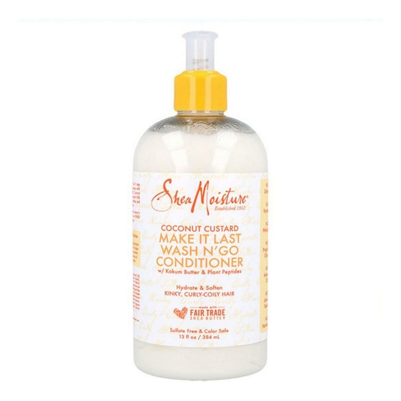 Haarspülung Shea Moisture Coconut Custard Wash N'Go Shea Moisture (384 ml)