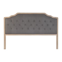 Tête de lit DKD Home Decor Gris foncé Chêne 180 x 10 x 120 cm